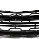 Front Bumper Lower Grille with Chrome Molding Compatible with 2013-2017 Chevy Traverse LS LT Replacement #GM1036154C