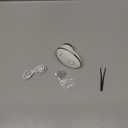 Electric Facial Cupping Therapy Sets, 3 in 1 Gua Sha Face Cupping Massage, Lymphatic Drainage Massager for Face, 7 Color Firming, Smoothing Facial Tools (White)