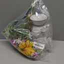 Sunflower Table Centerpieces in Galvanized Metal Milk Can Vase Include 5 Fake Sun Flower Bouquet 3 Leaves Brunches 1 Vintage Bucket for Spring Home Farmhouse Kitchen Wedding Party Decoration