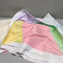 Tinideya 118 x 39 Inches Candy Party Decorations Pastel Polyester Carpet Aisle Runner Princess Road for Graduation Decor Birthday Decoration Supplies