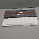 Mug storage box with divider, tea cup and coffee mug storage container with zipper cover and reinforced handle, hard shell, stackable, foldable (Grey red, Mug Storage Case)