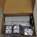 Floor ONE S5 Pro Replacement Roller Brush and Filter Kit for Tineco Floor ONE S5 Blue, Floor One S5 Pro 2 Cordless Wet Dry Vacuum Replacement Parts (Not for S5 Combo) 3 Roller Brush, 3 Filters