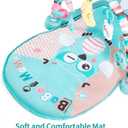 TEMI Baby Gym Toys & Activity Play Mat, Kick and Play Piano Gym Center with Music and Lights, Electronic Learning Toys for Infants, Toddlers, Newborn, Girls and Boys Ages 1 to 36 Months