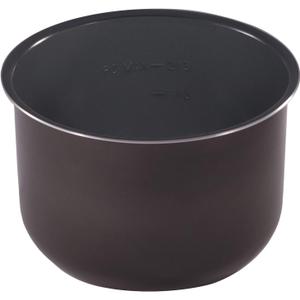Instant Pot 3-Qt Ceramic Non-Stick Inner Cooking Pot for Rice, Slow Cooking, Black