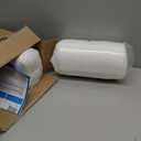 Outdoor Chair Cushions 19 x 19 Inch Waterproof Patio Chair Cushions with Tie 5 Year Color Fastness Thick Outdoor Seat Cushion for Garden Lawn Patio Furniture Beige Set of 2