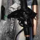 Ufree 5 in 1 Curling Iron with Interchangeable Ceramic Barrels (0.35"-1.25"), Curling Wand Set with Flat Iron Hair Straightener, Instant Heat Up, Dual Voltage Hair Curler, Gifts for Women (Rose Gold)