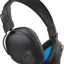 JLab Studio Pro Wireless Over-Ear Headphones, Black, 50+ Hour Bluetooth 5 Playtime, EQ3 Sound, Ultra-Plush Faux Leather & Cloud Foam Cushions, Track and Volume Controls