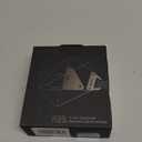 Aulumu A39 Geometric AirPods Pro 3 Case with Lock | Protective Cover with Nylon Buckle | Alloy Armour | Compatible with Apple AirPods Pro 3rd Generation Case (2025) - Gray