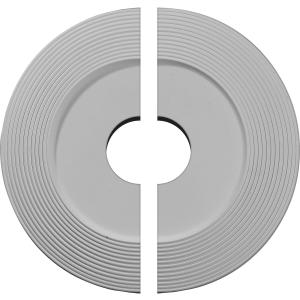 Ekena Millwork CM16AD2 16 1/8"OD x 3 5/8"ID x 1"P Adonis Ceiling Medallion, Fits Canopies up to 10-1/4", 2 Piece