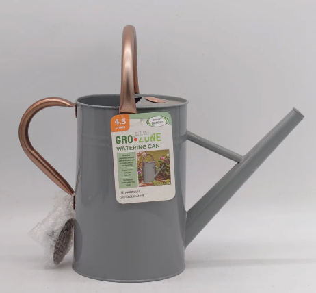 Gro Zone Powder Coated Galvanised Steel Watering Can (4.5L)