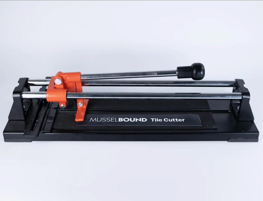 MusselBound® 14-inch Manual Wall Tile Cutter - Simple Score and Snap Tool for Wall Tile. Perfect for DIY Backsplashes - No Dust, No Mess