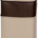 Lippert Rockport Series 8.5" x 25" Left Pontoon Armrest, Built-in Cup Holder, Marine-Grade Vinyl, Comfort Padded, Easy Installation, Fits Most Pontoons, Sand – 20221094213