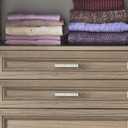 ClosetMaid SuiteSymphony Wood Closet Drawer, Add On Accessory, Shaker Style, For Storage, Closet, Clothes, 25 x 5 Size for 25 in. Units, Natural Gray