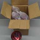 Minatee 100 Count Plastic Cups Disposable Fancy Cups Heavy Duty Wine Cocktail Glasses for Mother's Day, Wedding, Graduation, and Birthday Party Plastic Drinking Tumblers(Red,10 oz)