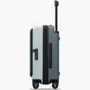 LEVEL8 Adventure Top Opening Carry on Luggage Airline Approved with Tsa Lock, 20 Inch Expandable Wide Handle Carry on Luggage, Top Lid Opening Hardshell Suitcases with Wheels for Men Women, Celadon