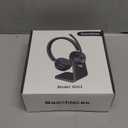 (Upgraded Version) Wireless Headset, Bluetooth Headset with Noise Cancelling Microphone, Best Headphones with Mic Mute & USB Dongle for PC/Computer/Laptop/Cell Phones/Remote Work/Call Center (Black)