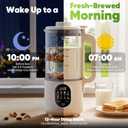 55oz Nut Milk Maker, 10-in-1 Plant Milk Maker Machine, 800W 20-Blade Smooth Blend Soy/Almond/Oat Milk Maker Hot Max 27oz, One-Touch, Auto Clean 2-Min, 12-H Delay, 4-H Keep Warm