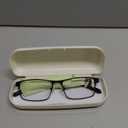 Photochromic Progressive Multifocus Reading Glasses Men Transition Blue Light Blocking Multifocal Computer Readers, 3.0x
