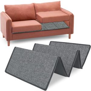 VERONLY Couch Cushion Support for Sagging Seat - Sofa Saver Protector Insert Board for Sagging Cushions,Sofa Replacement Parts Fit Loveseats with Non-Slip Durable Surface & Extra Thick MDF 17" x 44" (44"x17"-1pack, Grey-loveseat)