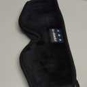 LC-dolida Sleep Headphones, 3D Sleep Mask Bluetooth Wireless Music Eye Mask, Sleeping Headphones for Side Sleepers Sleep Mask with Bluetooth Headphones Ultra-Thin Stereo Speakers Perfect for Sleeping (Black)