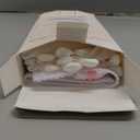 COOLJOB 100% Cotton Gloves, 6 Pairs White Cotton Gloves for Dry Hands Moisturizing & Eczema, Overnight Lotion, Sleep & Spa Treatment for Women & Men, Breathable Work Glove Liners, Large Size