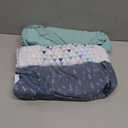 SwaddleMe by Ingenuity Original Swaddle, 100% Cotton, Improves Sleep & Calms Startle Reflex, 3-6 Months, 14-18 lbs, 1.0 TOG, 3-Pack, Baby Swaddle Blanket - Mountaineer