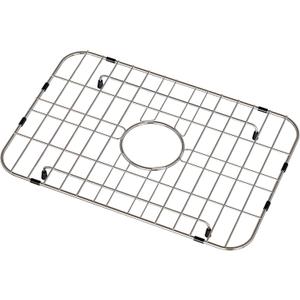 Sink Grid 18" X 12-1/2", Centered Drain with Corner Radius 1-1/2" Stainless Steel Material for Sink (18 X 12" Centered Drain)