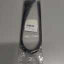 Stainless Steel Zip Ties, 19.8" Black Self-Locking Cable Ties, 40pcs Heavy Duty