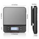Shipping Scale 66lb Capacity, High Precision Digital Postal Scale with Large LCD Display, Hold/Tare/PCS Counting, 6 Units, Dual Power for Home, Office & Small Business