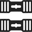 2Pcs Black Universal Fixing Strap, Black Pot Lid Accessories Tools Lid Holder Tools Heat-Resistant, No-Spill Design Transport Accessories Not Easily Damaged