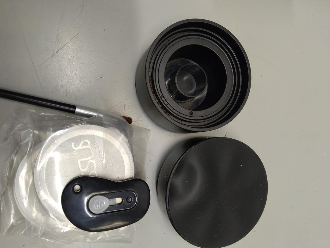 Nessus Reusable Pod Kit for Nespresso Pods Vertuo, Reuse Old Coffee Pods for Nespresso Vertuo: 100 Pcs Aluminum Foil Seal Lid, Holder, Brush, Refillable Vertuo Plus Next Capsule Machine(No Pods Come)