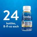 Similac 360 Total Care Infant Formula, Has 5 HMO Prebiotics, Our Closest Prebiotic Blend to Breast Milk, Non-GMO, Baby Formula, Ready to Feed, 8-fl-oz Bottle, Pack of 24