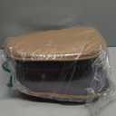 Shinnwa Kitchen Seat Cushions Set of 4, Non Slip Dining Chair Cushions, U-Shaped Indoor Chair Pads, 4 Pack, 15 x 16 Inches, Brown