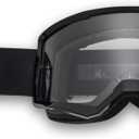 Fox Racing Unisex Main Motocross Dirt Bike Goggle (One Size, Black)