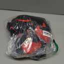 Bad boy league Deluxe Ninja Costumes Kids Ninja Costume Set with Accessories Ninjas Costumes Toys for Halloween Christmas Party(Kids-XL-10/ 12T Black)