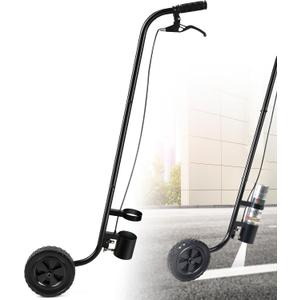 CAROD Marking Wand for Inverted Marking Spray Paint, Industrial Wheeled Marking Stick for Line Paint Stripe Ground, Side Push Marking Paint Wand for Sport Field Utility Marking Applicator