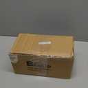 Braxio Porcelain Easter Bunny Decorations - Standing Rabbit Figurine with Flower for Easter & Spring Home Decor, Table Centerpiece, Gift for Bunny Lovers 3.8 x 4 x 10 Inch