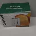 Cuisinart 2-Slice Toaster, Compact, White, CPT-122