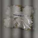 kockuu 72Pcs White Glitter Snowflake Hanging Ornaments for Christmas Tree, Wall, Window & More