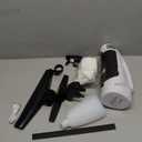 Window Vacuum Squeegee Cordless, Handheld Window Vac with Multi-Purpose Spray Bottle & Microfiber Cloth, Electric Cleaning Tool for Windows, Mirror, Countertop (White Black)