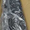 GREEN PARTY Stadium Seat for Bleachers Portable Outdoor Floor Folding Stadium Chair with Armrest, Back Support, Cup Holder, Mesh Bag and Hide Hooks (Black Grey 2)