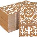 AmazingSpark 200 Pack Cielito Lindo Party Paper Napkins Talavera Platos De Barro Mexicanos Guest Towels Bulk 13 x 15.7 Inch for Mexican Wedding Birthday Bridal Baby Shower Fiesta Party Supplies