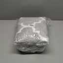 DEXDE Shaggy Bath Rug Runner 24x60 Inches - Checkered Non-Slip Absorbent Machine Washable Long Bathroom Rugs Quick Dry Carpet for Tub Shower, Home Decor Accessories, Gray (Grey)