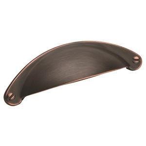 Amerock | Cabinet Cup Pull | Oil Rubbed Bronze | 2-1/2 inch (64 mm) Center to Center | Cup Pulls | 1 Pack | Drawer Pull | Drawer Handle | Cabinet Hardware Amerock | Cabinet Cup Pull | Oil Rubbed Bronze | 2-1/2 inch (64 mm) Center to Center | Cup Pulls | 1 Pack | Drawer Pull | Drawer Handle | Cabinet Hardware
