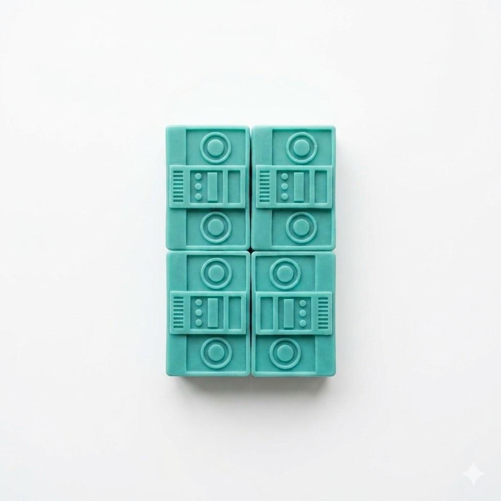 Boom Box Candle 3in 4 Pack