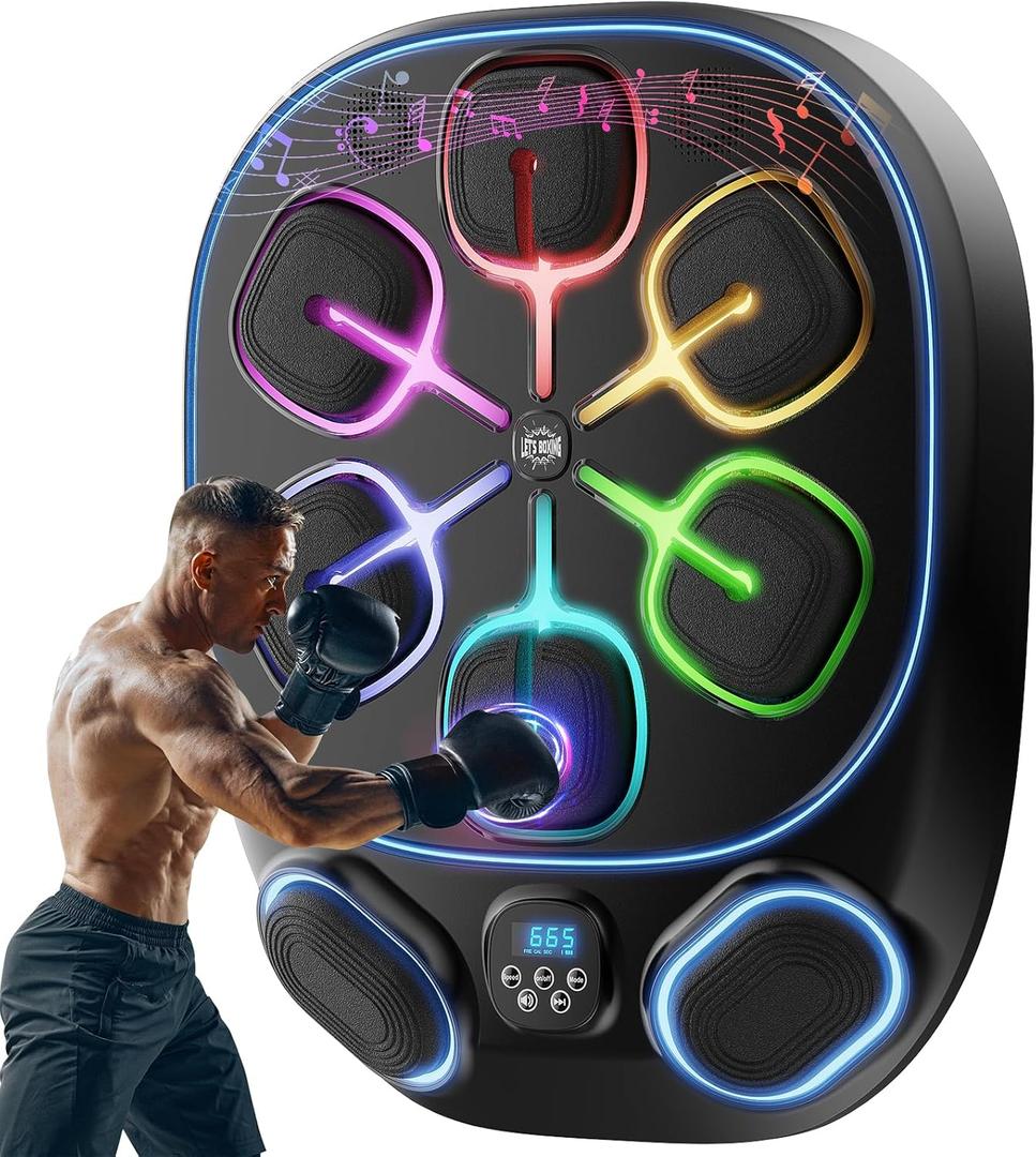 2025 Music Boxing Training Machine for Adults Fitness Equipment Durable Dummy Punching Bag Boxing Machine - Large