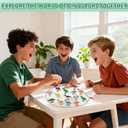 Dinochez Dinosaur Magnetic Chess Game Set 2025 Kids Toys, 20 Pcs Dinosaur Toys Christmas Stocking Stuffers Strategy Board Games Chess Set Kids Games for Grandkids and Kid