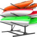 WALMANN Garage Kayak Rack, Heavy-Duty Metal Kayak Storage Rack Adjustable Freestanding Kayak Stand, X-Large