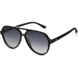 SOJOS Classic Polarized Aviator Sunglasses for Women Men, Retro Trendy Aviators Shades SJ2201