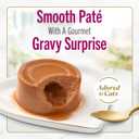 Purina Fancy Feast Savory Centers With Salmon Gourmet Wet Cat Food Pate With Gravy Center - (Pack of 24) 3 oz. Cans (EXP 03/31/28)